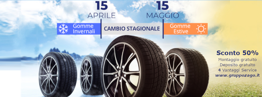 Promozione Pneumatici estivi da Gruppo Zago